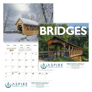 [1707] Triumph® Calendars Bridges Calendar