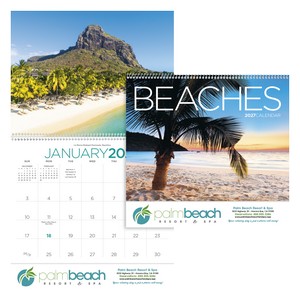 [1708] Triumph® Calendars Beaches Calendar