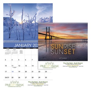 [1715] Triumph® Calendars Sunrise Sunset Calendar