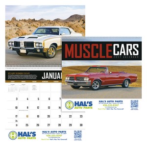 [1850] Triumph® Calendars Muscle Cars Calendar