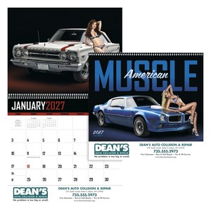 [1854] Triumph® Calendars American Muscle Calendar