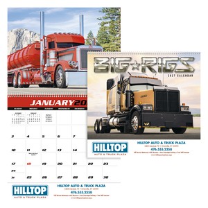 [1855] Triumph® Calendars Big Rigs Calendar