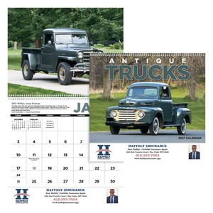 [1857] Triumph® Calendars Antique Trucks Calendar