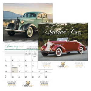 [1858] Triumph® Calendars Antique Cars Calendar