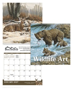 [2104] Triumph® Calendars Wildlife Art Calendar