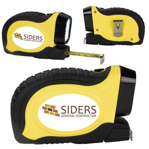 [21182] Tape Measure with LED Flashlight