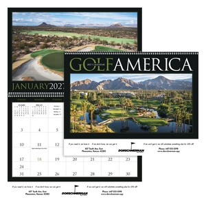 [2201] Triumph® Calendars Golf America Calendar