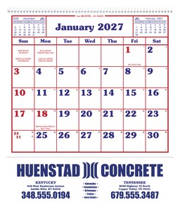 Skinner & Kennedy® Home/Office Appointment Calendar
