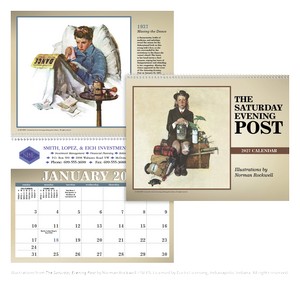 [2508] Triumph® Calendars The Saturday Evening Post Illustrations by Norman Rockwell Calendar