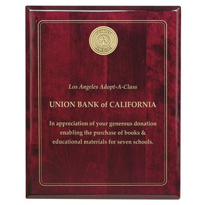 [25120] JAFFA® Rosewood Plaque - 8" x 10"