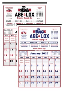 Skinner & Kennedy® Commercial 12-Sheet Calendar