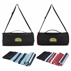 [26082] Good Value™ Shoulder Strap Picnic Blanket