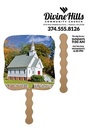 Skinner & Kennedy® Little White Church - Pictorial Fan