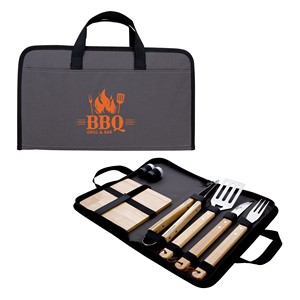 [26373] Carving Station 5-Piece BBQ Kit with Cutting Board