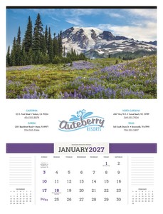 [3109] Triumph® Calendars American Splendor without Date Blocks Calendar