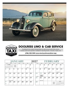 Triumph® Calendars Antique Cars Calendar