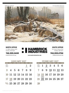 Triumph® Calendars Wildlife Art Calendar