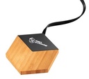 SCX Innovative Design™ Bamboo 10W Hexa Wireless Charger
