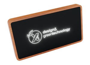 SCX Innovative Design™ Maple Wood Wireless Power Bank 5000 mAh
