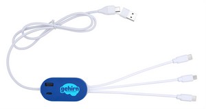 [32524] Good Value™ DualLink Charging Cable 2A with USB Hub