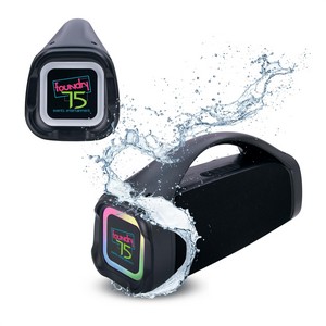 [33703] Koozie® Aqua Glow Party Water-Resistant Bluetooth® Speaker