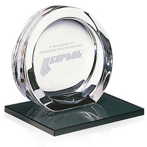 [35475] MARIO CIONI High Tech Award on Black Glass Base - Large