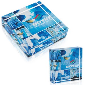 [36680] JAFFA® Square Acrylic Paperweight