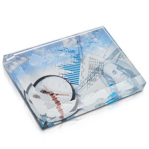 [36681] JAFFA® Business Card Paperweight