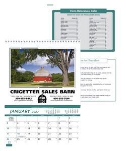 Triumph® Calendars Farm Pocket Calendar