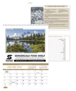 [4002-01] Triumph® Calendars Recipe Pocket Calendar (2027)