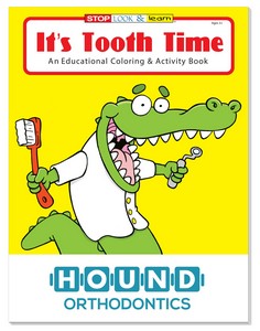 [40633] Coloring Book: It's Tooth Time