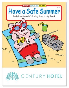 [40645] Coloring Book: Have a Safe Summer