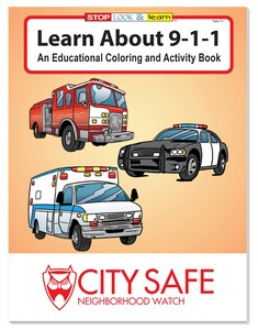 [40651] Coloring Book: Learn About 911