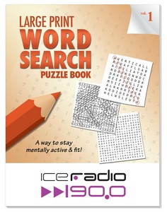 Puzzle Book: LARGE PRINT Word Search