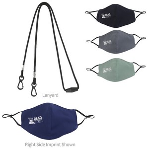 [41194] Good Value™ Comfy Youth Face Mask & Lanyard Kit