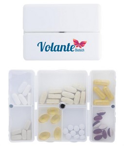 [41264] Good Value™ Magnetic Dual-Open Pill Box