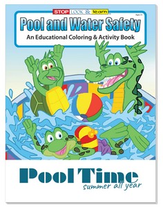 [41273] Good Value™ Coloring Book: Pool and Water Safety