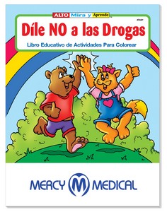 [41279] Good Value™ Coloring Book: Smart Kids Say No to Drugs (Spanish)