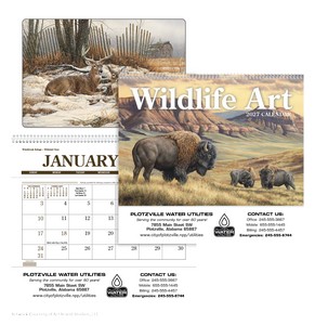 Triumph® Calendars Wildlife Art Pocket Calendar