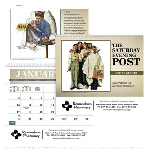 Triumph® Calendars The Saturday Evening Post Pocket Calendar