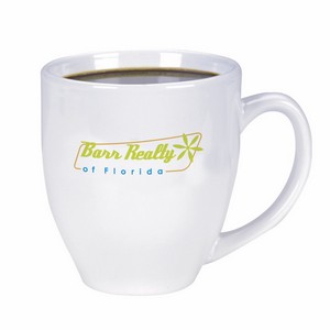 [45135] Shiny Bistro Mug - 15 oz. (white)