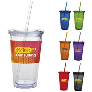 [45856] Good Value™ Double Wall Acrylic Tumbler - 18 oz.