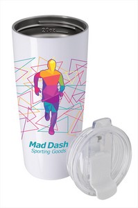 [46412] Koozie® Flip Lid Tumbler - 20 oz.