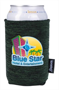 [46423] Koozie® Heather Collapsible Can Cooler