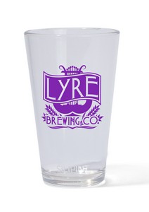 [46482] Silipint® Clear Pint Glass - 16 oz.
