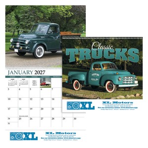 HotLine® Products Classic Trucks Appointment Calendar - Spiral