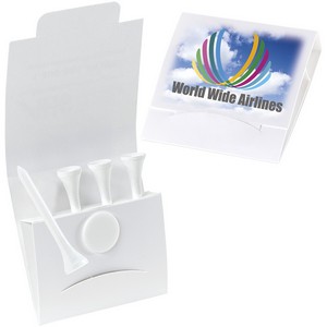4-1 Golf Tee Packet - Value Pak ? 2-1/8 tees