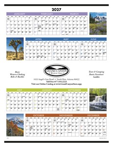 Triumph® Calendars Scenic Span-A-Year Calendar