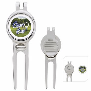 [62253] Good Value™ Golfers Divot Tool with Ball Marker