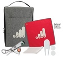 Heathered Shoe Bag Golf Kit